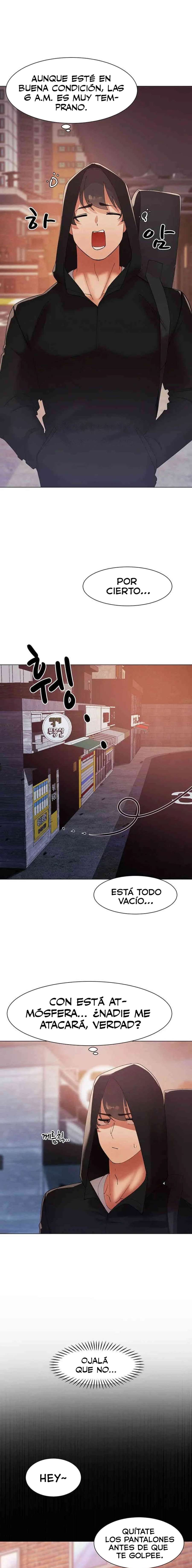 El protagonista se hace más fuerte cuando se come a una cazadora Capítulo 12 - Page 16