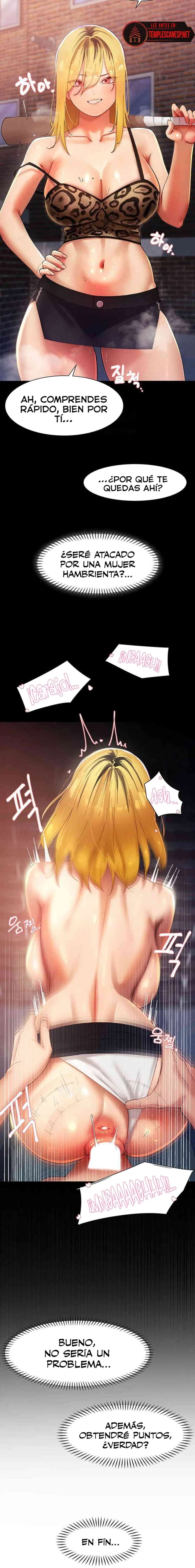 El protagonista se hace más fuerte cuando se come a una cazadora Capítulo 12 - Page 17