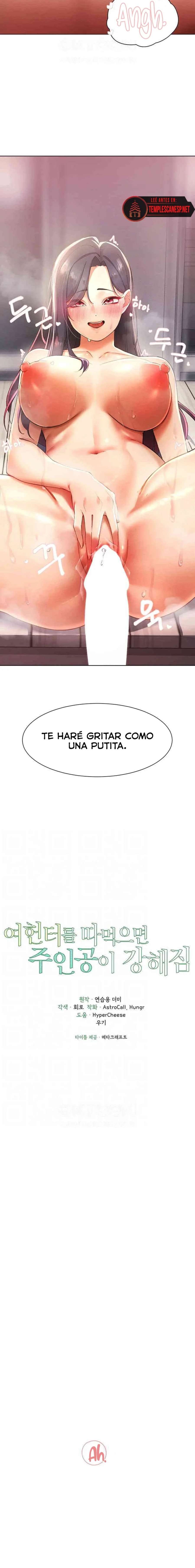 El protagonista se hace más fuerte cuando se come a una cazadora Capítulo 12 - Page 2