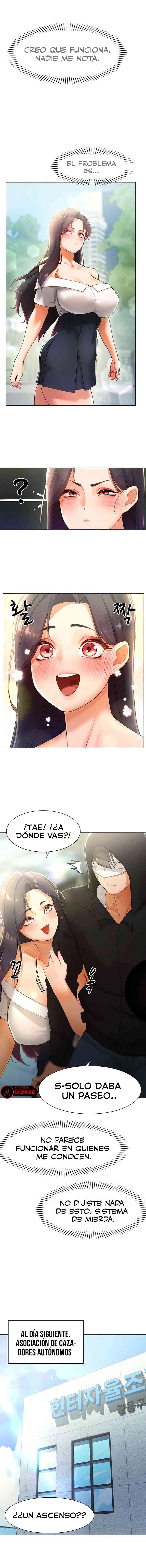 El protagonista se hace más fuerte cuando se come a una cazadora Capítulo 13 - Page 11