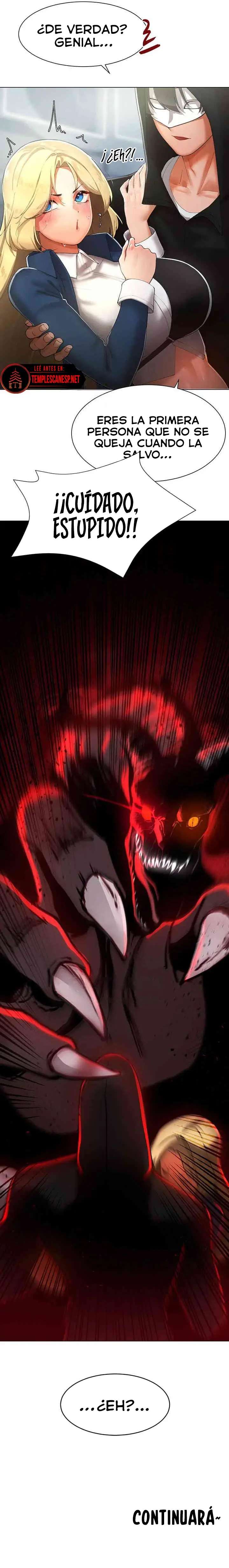 El protagonista se hace más fuerte cuando se come a una cazadora Capítulo 13 - Page 17