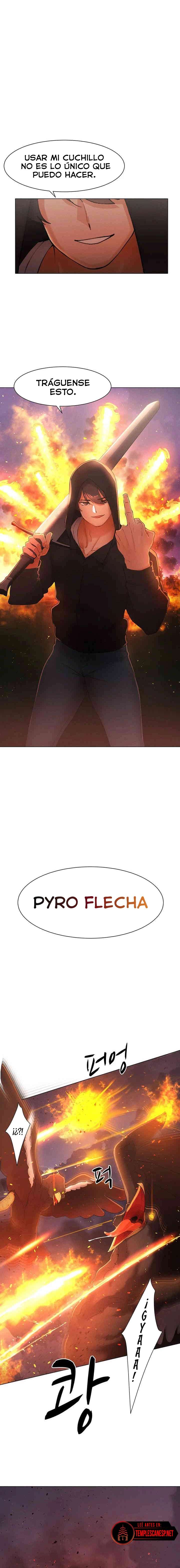El protagonista se hace más fuerte cuando se come a una cazadora Capítulo 13 - Page 8