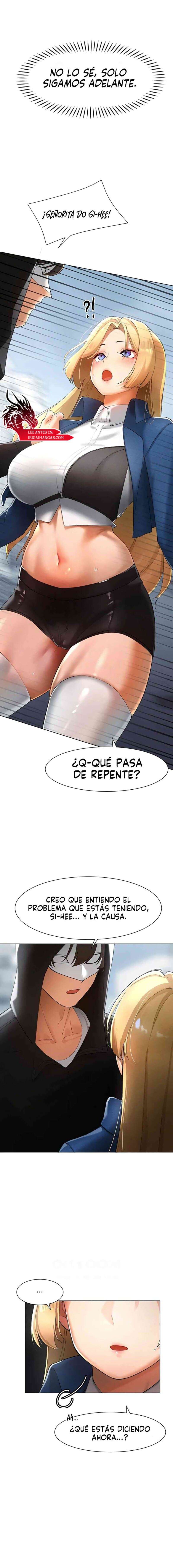 El protagonista se hace más fuerte cuando se come a una cazadora Capítulo 14 - Page 13