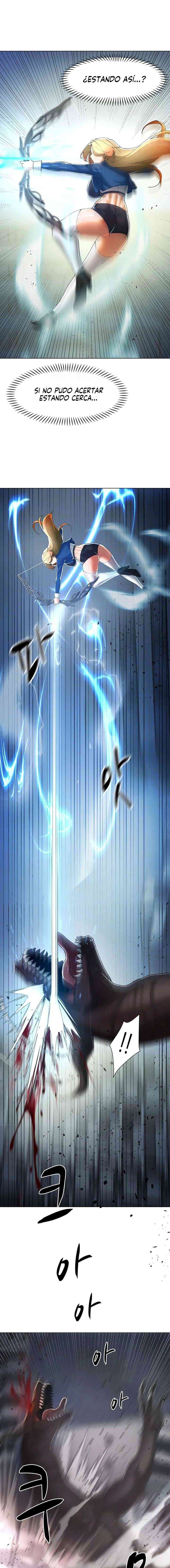 El protagonista se hace más fuerte cuando se come a una cazadora Capítulo 14 - Page 5