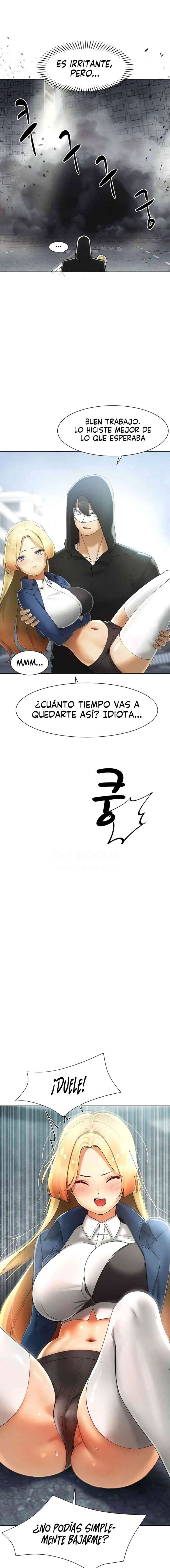 El protagonista se hace más fuerte cuando se come a una cazadora Capítulo 14 - Page 7