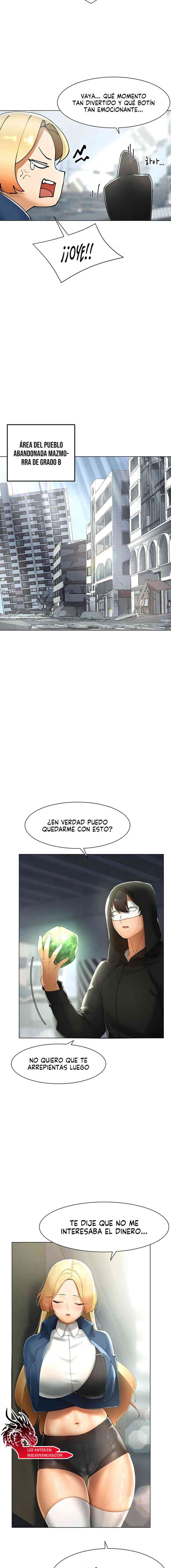 El protagonista se hace más fuerte cuando se come a una cazadora Capítulo 14 - Page 8