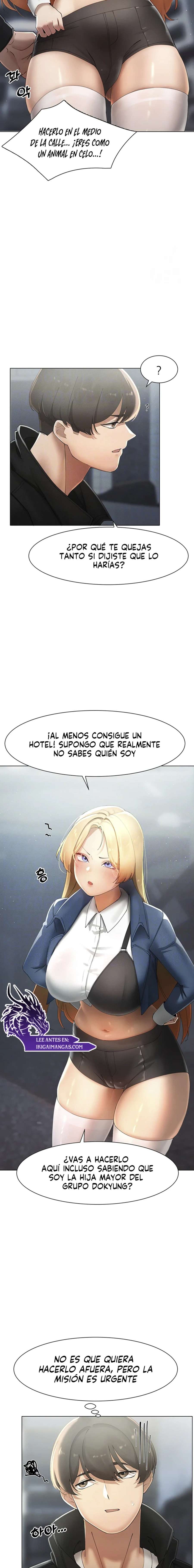 El protagonista se hace más fuerte cuando se come a una cazadora Capítulo 15 - Page 3