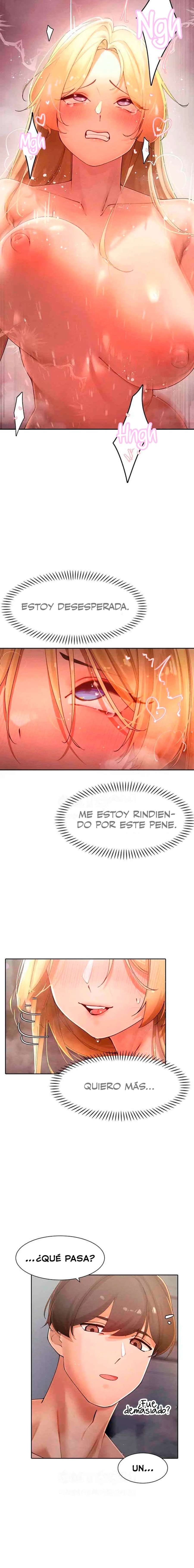 El protagonista se hace más fuerte cuando se come a una cazadora Capítulo 16 - Page 10