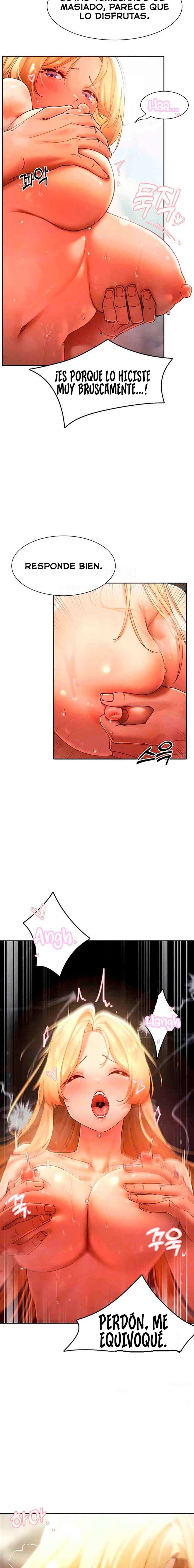 El protagonista se hace más fuerte cuando se come a una cazadora Capítulo 16 - Page 5