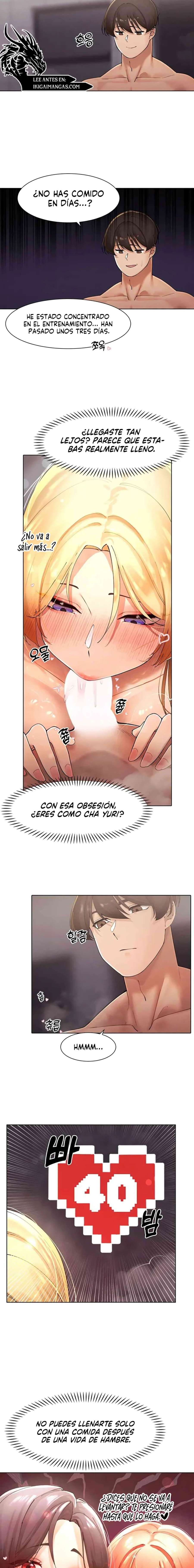 El protagonista se hace más fuerte cuando se come a una cazadora Capítulo 17 - Page 7