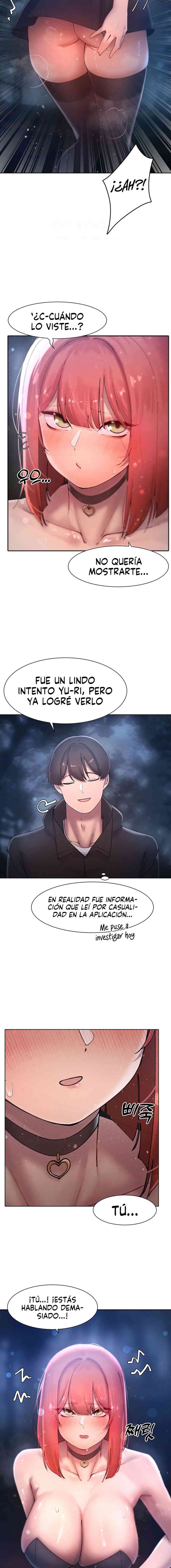 El protagonista se hace más fuerte cuando se come a una cazadora Capítulo 18 - Page 10