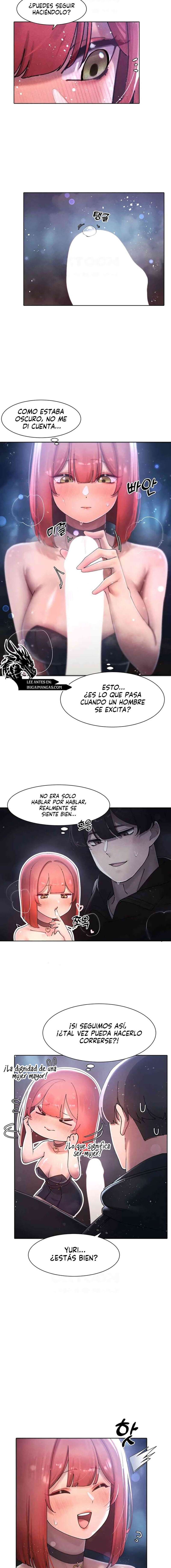 El protagonista se hace más fuerte cuando se come a una cazadora Capítulo 19 - Page 10