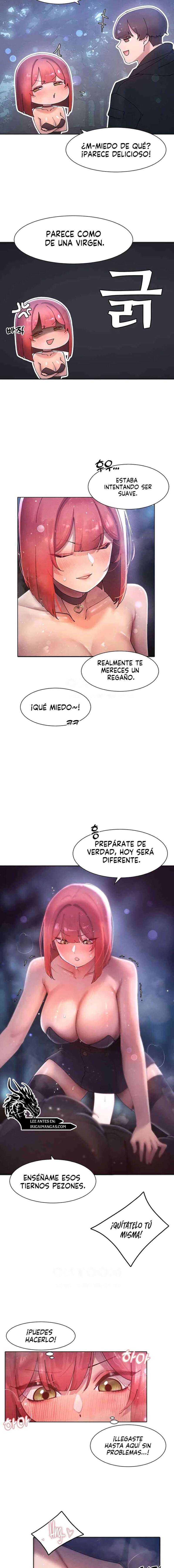 El protagonista se hace más fuerte cuando se come a una cazadora Capítulo 19 - Page 12