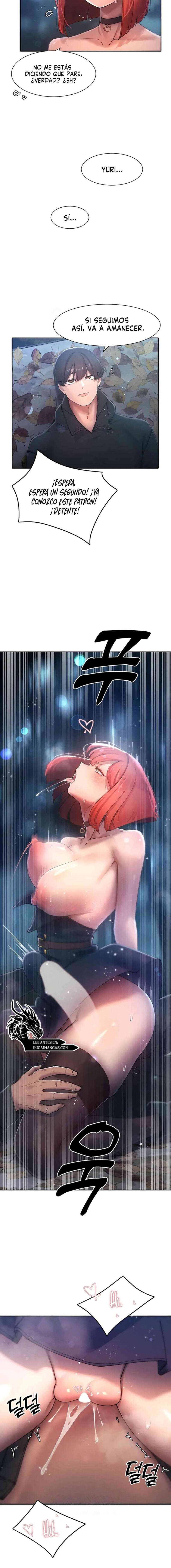 El protagonista se hace más fuerte cuando se come a una cazadora Capítulo 19 - Page 14