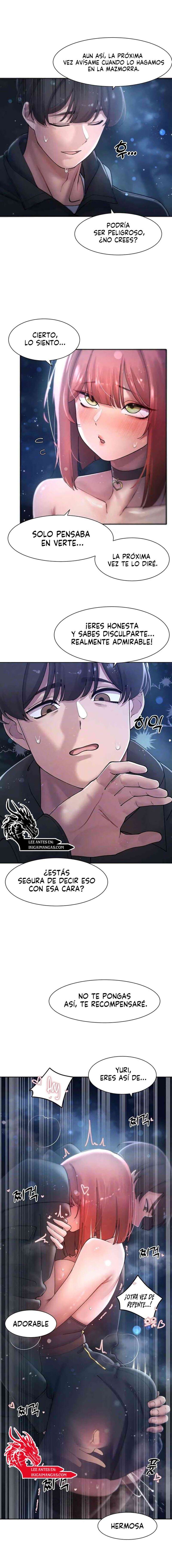 El protagonista se hace más fuerte cuando se come a una cazadora Capítulo 19 - Page 5