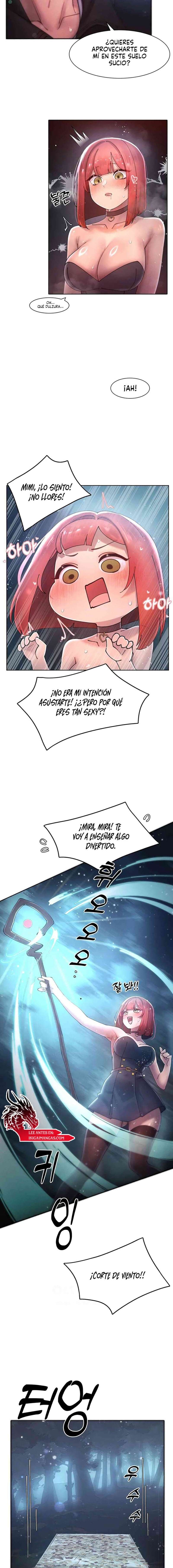 El protagonista se hace más fuerte cuando se come a una cazadora Capítulo 19 - Page 8