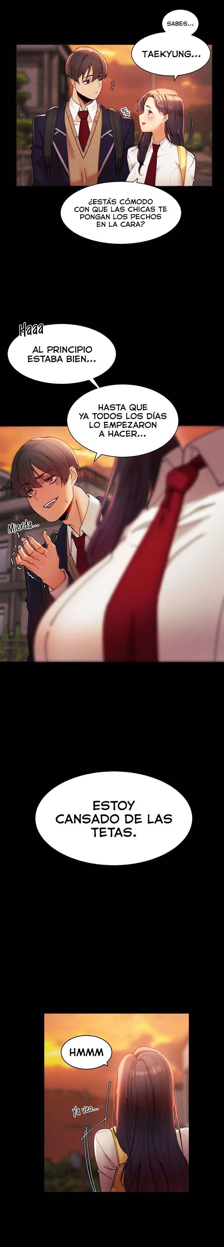 El protagonista se hace más fuerte cuando se come a una cazadora Capítulo 2 - Page 12