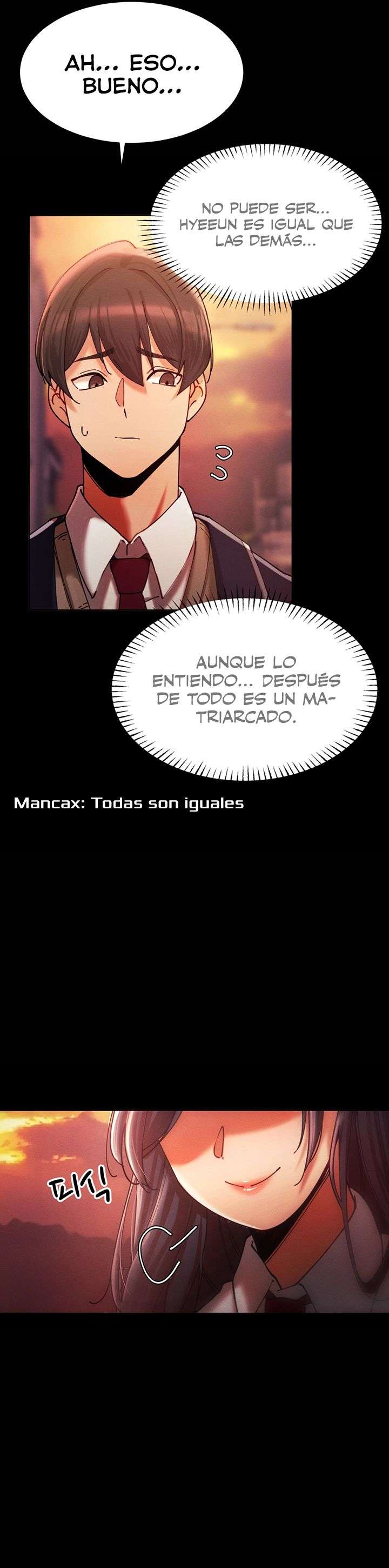 El protagonista se hace más fuerte cuando se come a una cazadora Capítulo 2 - Page 14