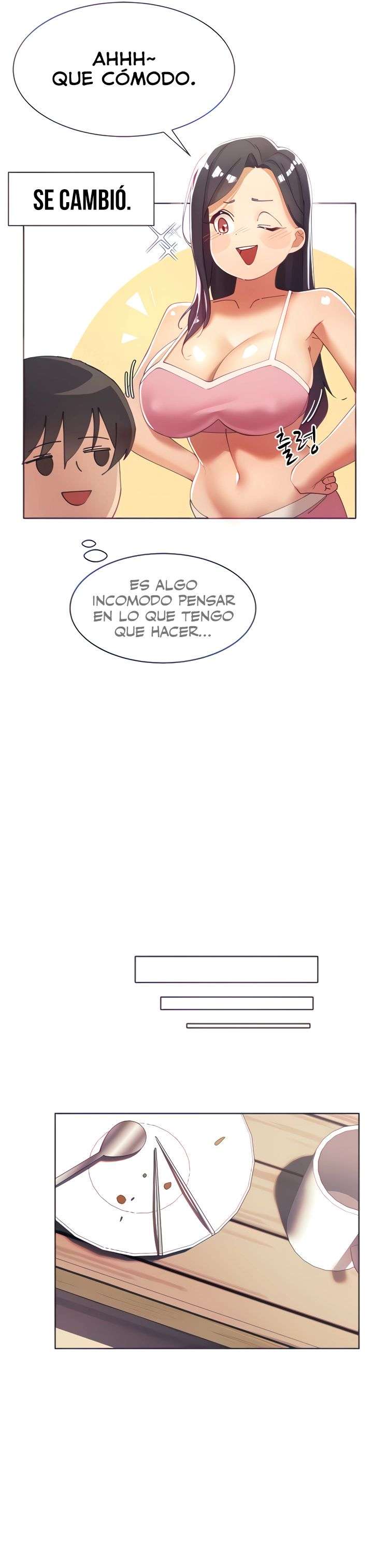 El protagonista se hace más fuerte cuando se come a una cazadora Capítulo 2 - Page 2