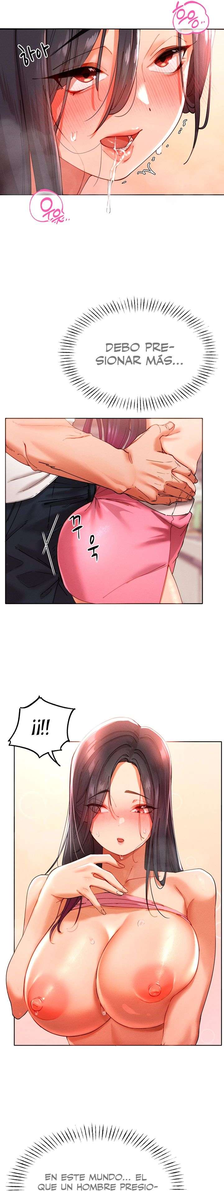 El protagonista se hace más fuerte cuando se come a una cazadora Capítulo 2 - Page 29