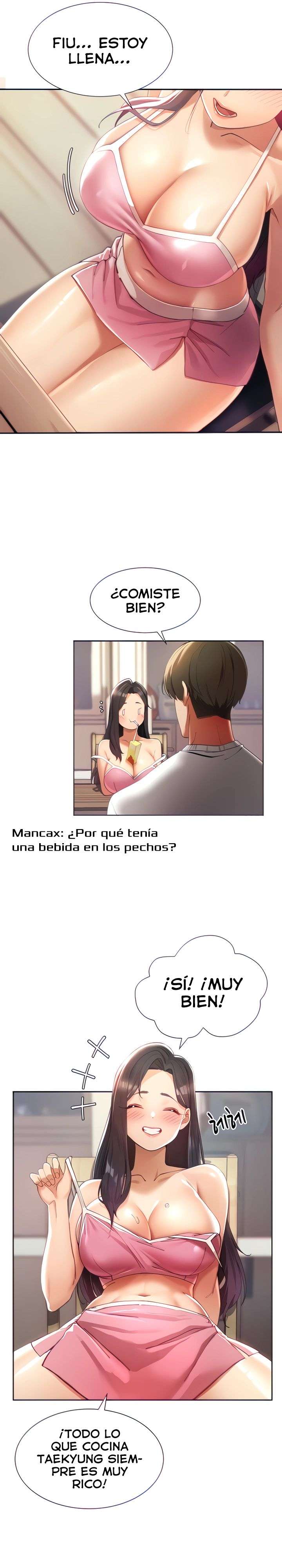 El protagonista se hace más fuerte cuando se come a una cazadora Capítulo 2 - Page 3