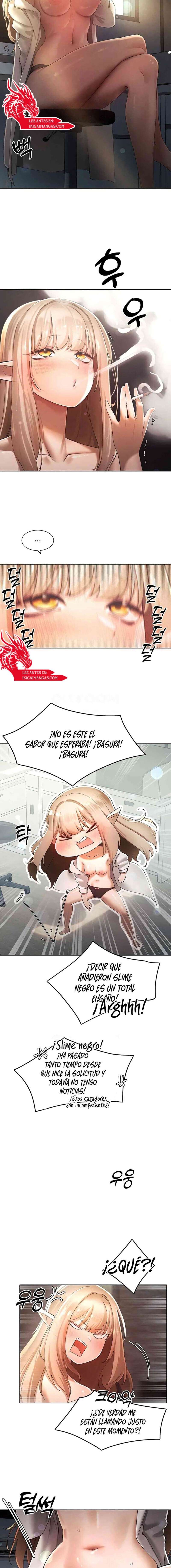 El protagonista se hace más fuerte cuando se come a una cazadora Capítulo 21 - Page 10