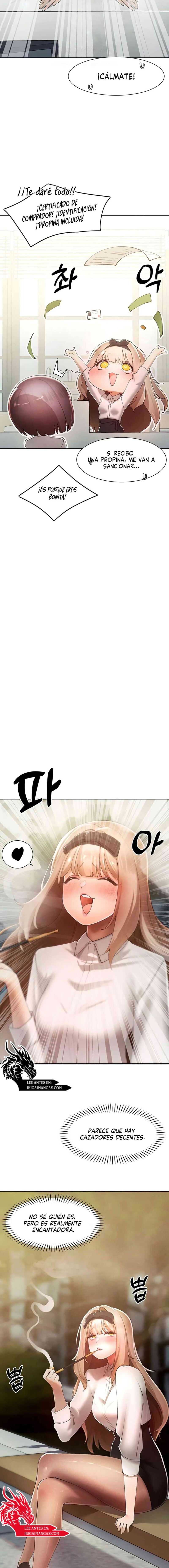 El protagonista se hace más fuerte cuando se come a una cazadora Capítulo 21 - Page 12