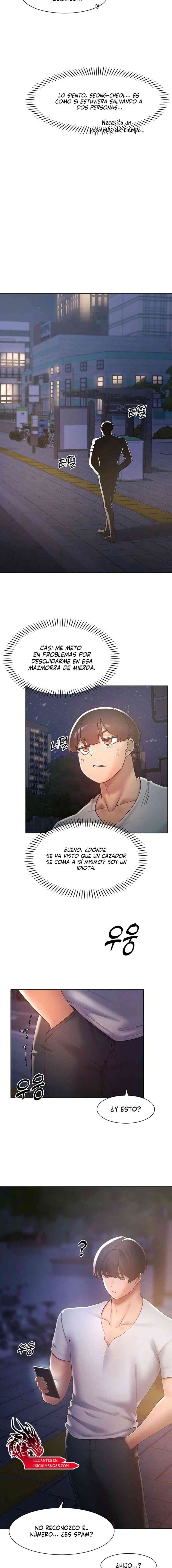 El protagonista se hace más fuerte cuando se come a una cazadora Capítulo 21 - Page 16