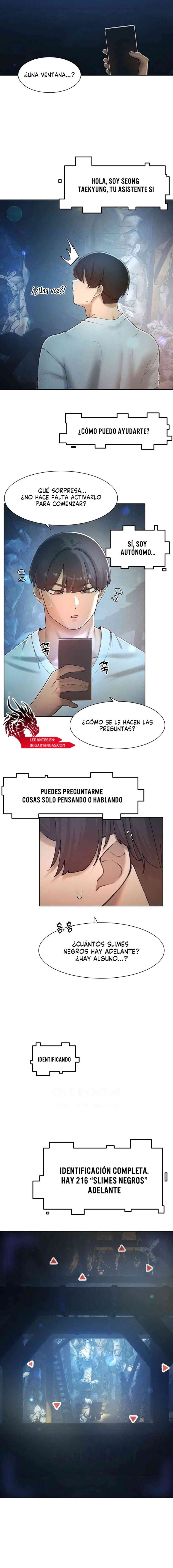 El protagonista se hace más fuerte cuando se come a una cazadora Capítulo 21 - Page 8