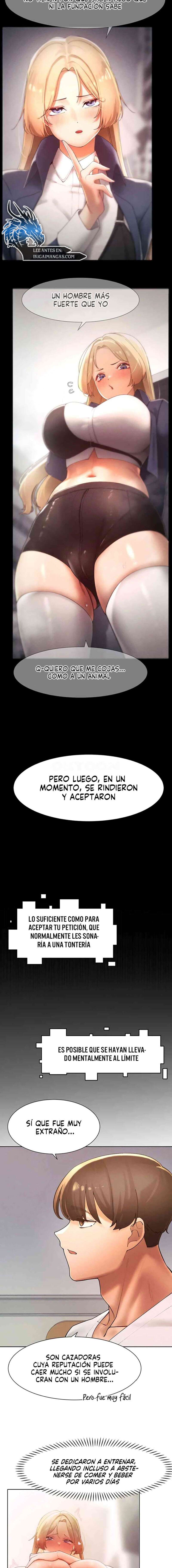 El protagonista se hace más fuerte cuando se come a una cazadora Capítulo 22 - Page 12