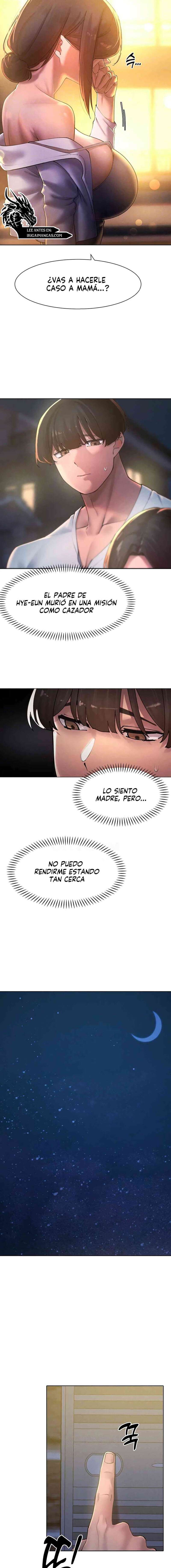 El protagonista se hace más fuerte cuando se come a una cazadora Capítulo 22 - Page 6