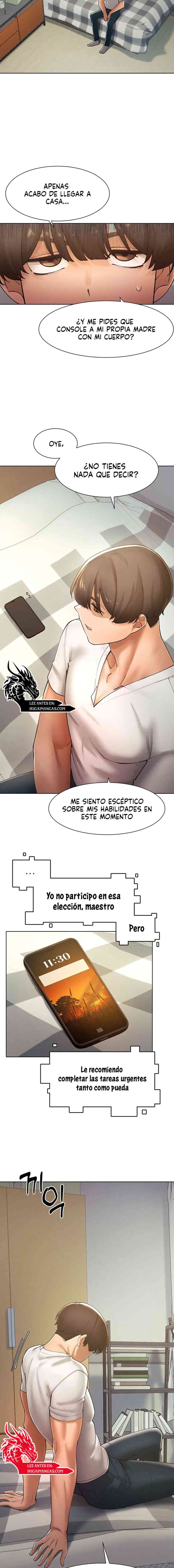 El protagonista se hace más fuerte cuando se come a una cazadora Capítulo 22 - Page 9