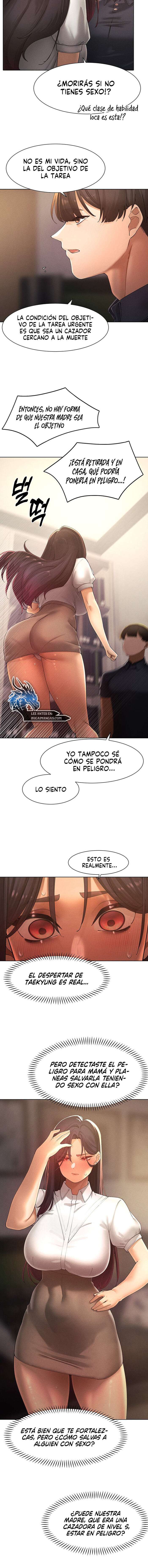 El protagonista se hace más fuerte cuando se come a una cazadora Capítulo 24 - Page 10