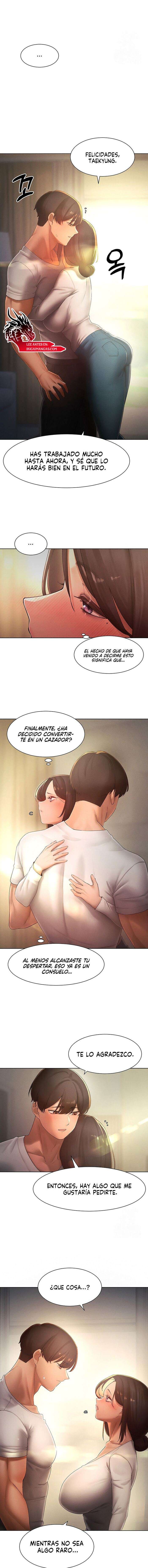 El protagonista se hace más fuerte cuando se come a una cazadora Capítulo 27 - Page 6