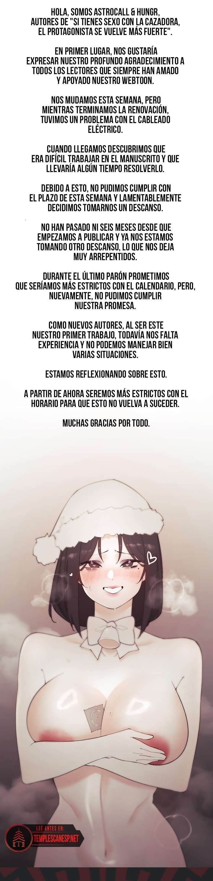 El protagonista se hace más fuerte cuando se come a una cazadora Capítulo 29.5 - Page 1