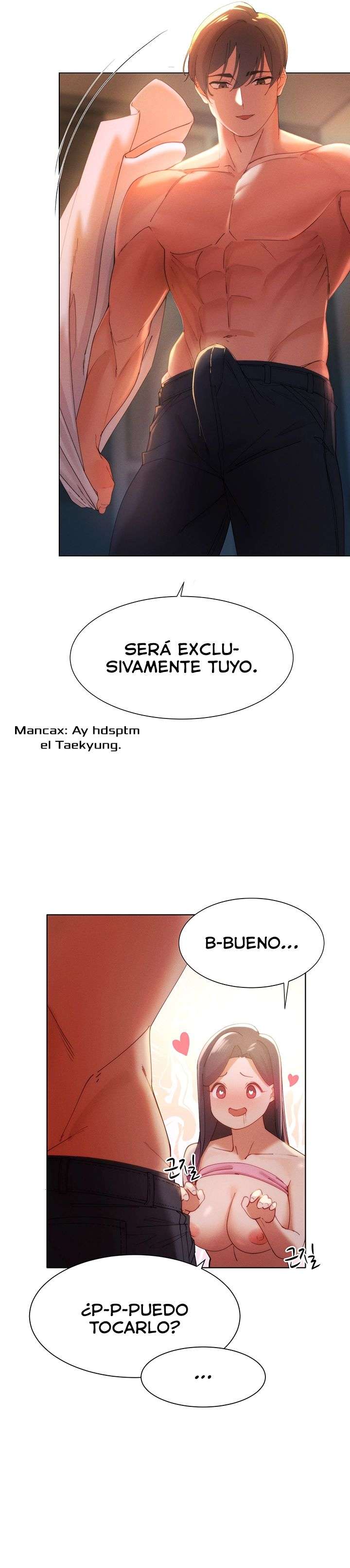 El protagonista se hace más fuerte cuando se come a una cazadora Capítulo 3 - Page 18