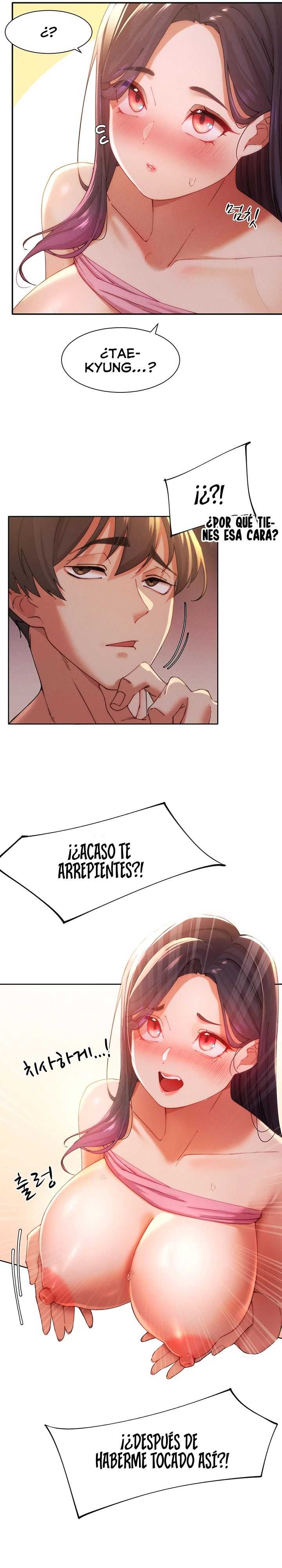 El protagonista se hace más fuerte cuando se come a una cazadora Capítulo 3 - Page 19