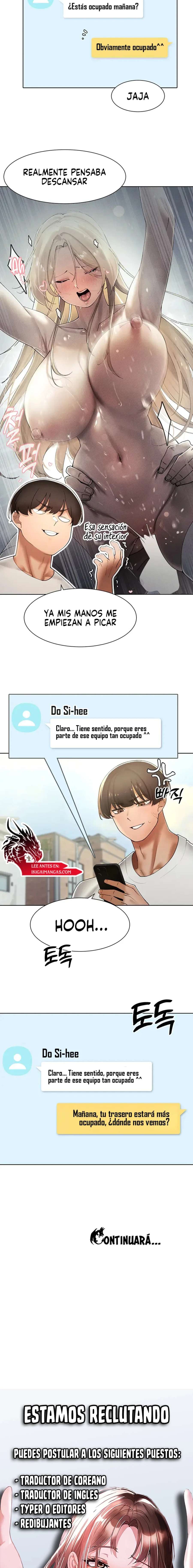 El protagonista se hace más fuerte cuando se come a una cazadora Capítulo 30 - Page 19