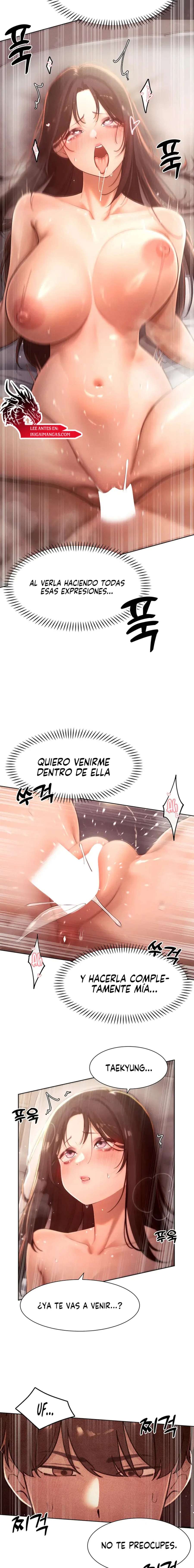 El protagonista se hace más fuerte cuando se come a una cazadora Capítulo 30 - Page 9