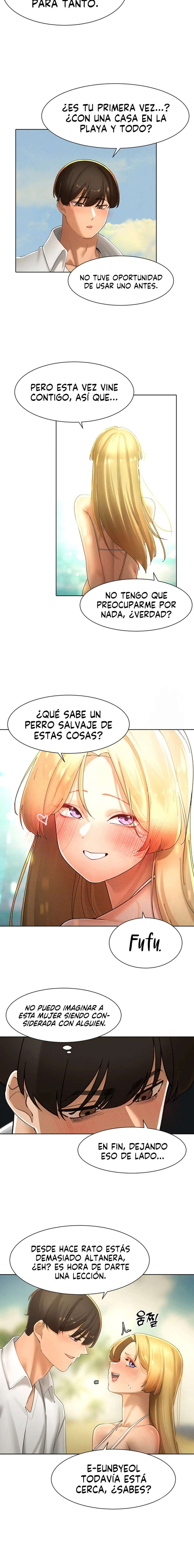 El protagonista se hace más fuerte cuando se come a una cazadora Capítulo 31 - Page 11