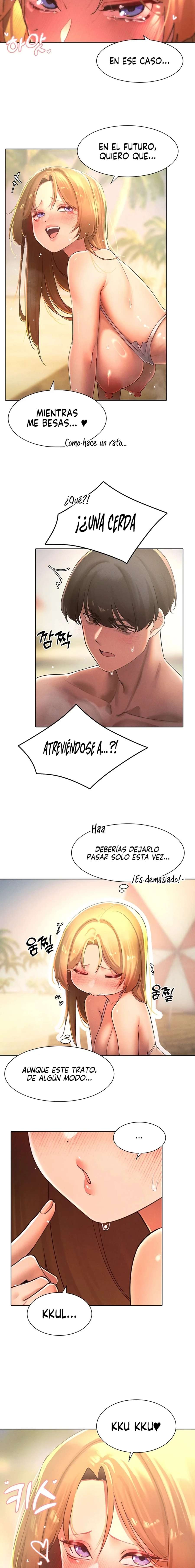 El protagonista se hace más fuerte cuando se come a una cazadora Capítulo 33 - Page 10