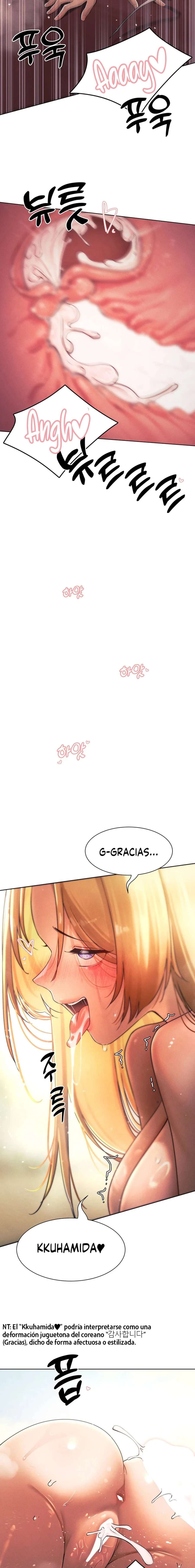 El protagonista se hace más fuerte cuando se come a una cazadora Capítulo 33 - Page 14