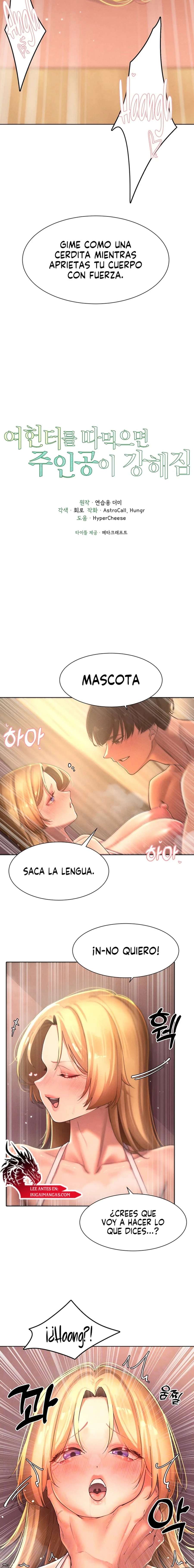 El protagonista se hace más fuerte cuando se come a una cazadora Capítulo 33 - Page 3