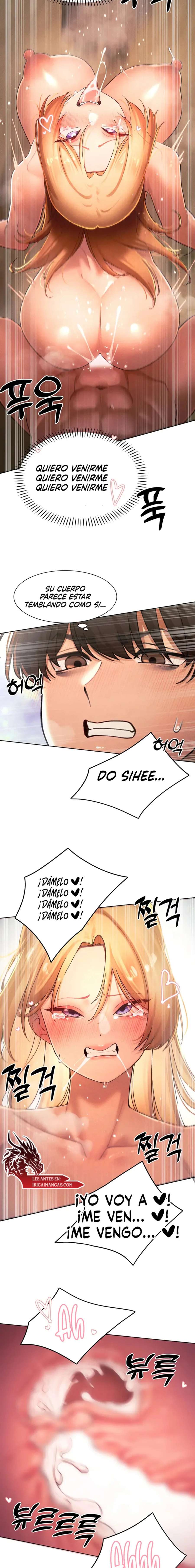 El protagonista se hace más fuerte cuando se come a una cazadora Capítulo 34 - Page 11