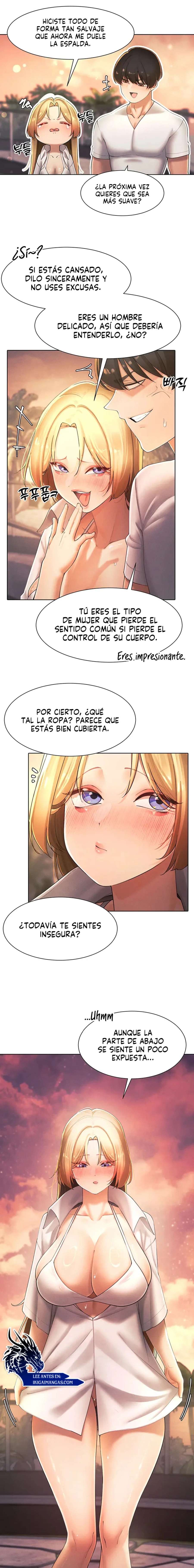 El protagonista se hace más fuerte cuando se come a una cazadora Capítulo 34 - Page 14