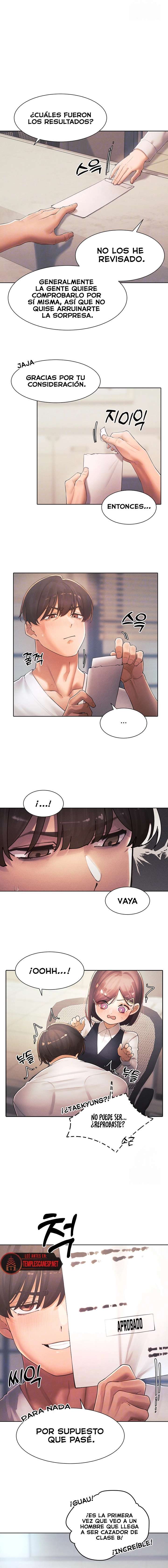 El protagonista se hace más fuerte cuando se come a una cazadora Capítulo 35 - Page 2