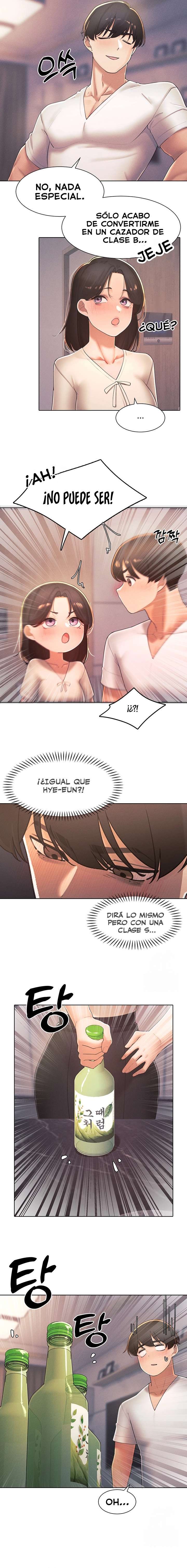 El protagonista se hace más fuerte cuando se come a una cazadora Capítulo 35 - Page 7