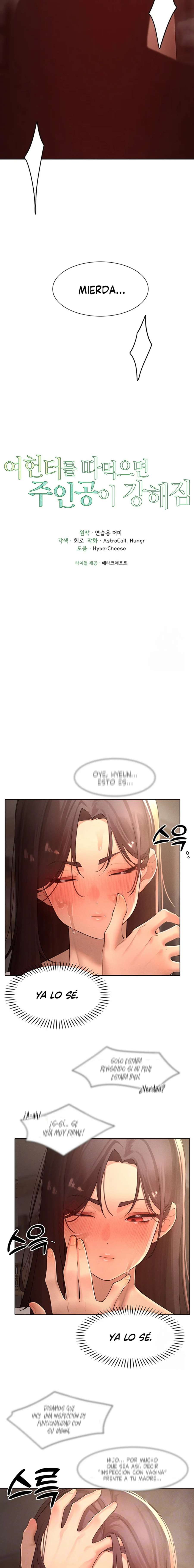 El protagonista se hace más fuerte cuando se come a una cazadora Capítulo 37 - Page 3