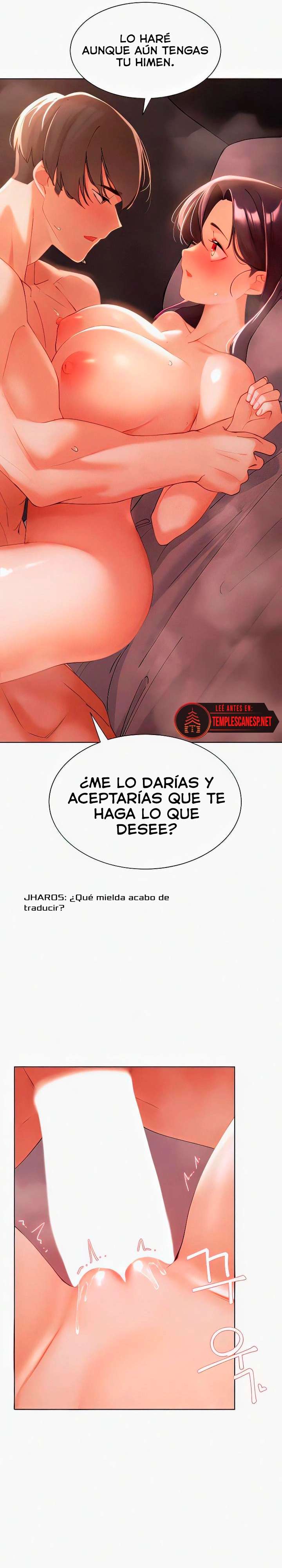 El protagonista se hace más fuerte cuando se come a una cazadora Capítulo 4 - Page 14