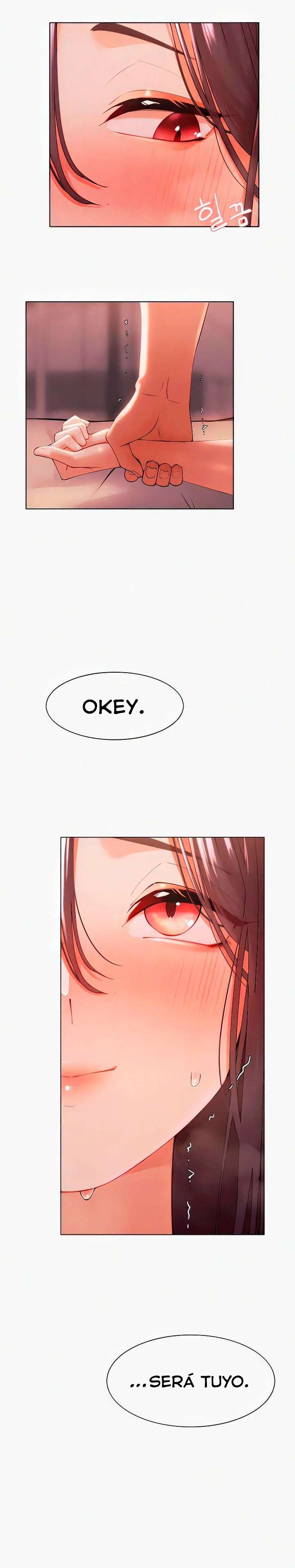 El protagonista se hace más fuerte cuando se come a una cazadora Capítulo 4 - Page 15